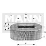 Filtru aer Mann-Filter C2936