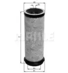 Filtru aer secundar Mahle Original LXS1/1