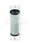 Filtru aer secundar Mahle Original LXS47