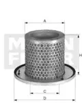 Filtru aer secundar Mann-Filter C1374/2