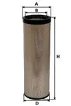 Filtru aer secundar Uniflux XA2141