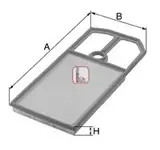 Filtru aer Sofima S3184A