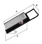 Filtru aer Sofima S3232A