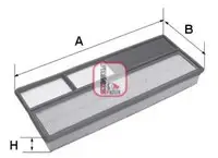 Filtru aer Sofima S3265A