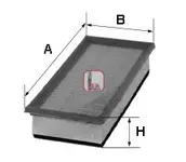Filtru aer Sofima S3301A