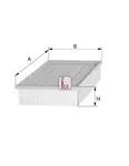 Filtru aer Sofima S3329A