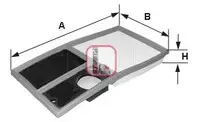 Filtru aer Sofima S3342A