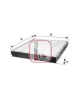 Filtru aer Sofima S3373A