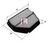 Filtru aer Sofima S3392A