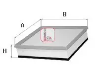 Filtru aer Sofima S3432A
