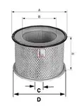 Filtru aer Sofima S7032A
