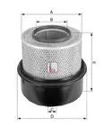 Filtru aer Sofima S7383A