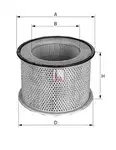 Filtru aer Sofima S8450A