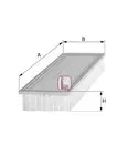 Filtru aer Sofima S8540A