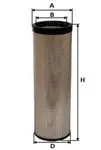 Filtru Aer Uniflux XA3012