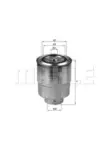 Filtru combustibil Mahle Original KC256D