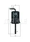 Filtru combustibil Mahle Original KL117