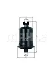 Filtru combustibil Mahle Original KL128