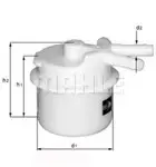 Filtru combustibil Mahle Original KL138