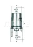 Filtru combustibil Mahle Original KL156/1