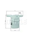 Filtru combustibil Mahle Original KL205