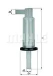 Filtru combustibil Mahle Original KL33 OF