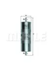 Filtru combustibil Mahle Original KL35