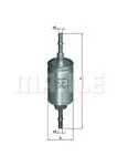 Filtru combustibil Mahle Original KL458