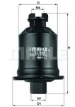 Filtru combustibil Mahle Original KL514