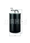 Filtru combustibil Mahle Original KL737