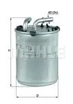 Filtru combustibil Mahle Original KL778