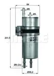 Filtru combustibil Mahle Original KLH11