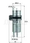 Filtru combustibil Mahle Original KLH42