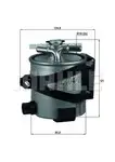Filtru combustibil Mahle Original KLH44/22