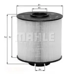 Filtru combustibil Mahle Original KX67/2D
