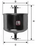 filtru combustibil Sofima S1528B
