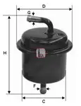 filtru combustibil Sofima S1543B