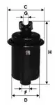 filtru combustibil Sofima S1551B