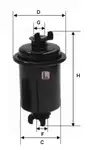 filtru combustibil Sofima S1588B