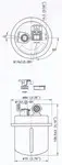 filtru combustibil Sofima S1617B
