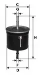 filtru combustibil Sofima S1624B