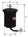 filtru combustibil Sofima S1677B