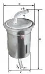filtru combustibil Sofima S1692B