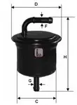 filtru combustibil Sofima S1716B