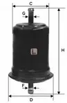 filtru combustibil Sofima S1727B