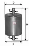 filtru combustibil Sofima S1760B
