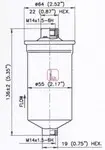 filtru combustibil Sofima S1770B