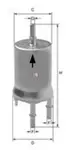filtru combustibil Sofima S1840B