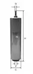 filtru combustibil Sofima S1852B
