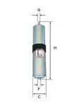 filtru combustibil Sofima S1857B